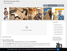Tablet Screenshot of baustellenradio-tipps.de